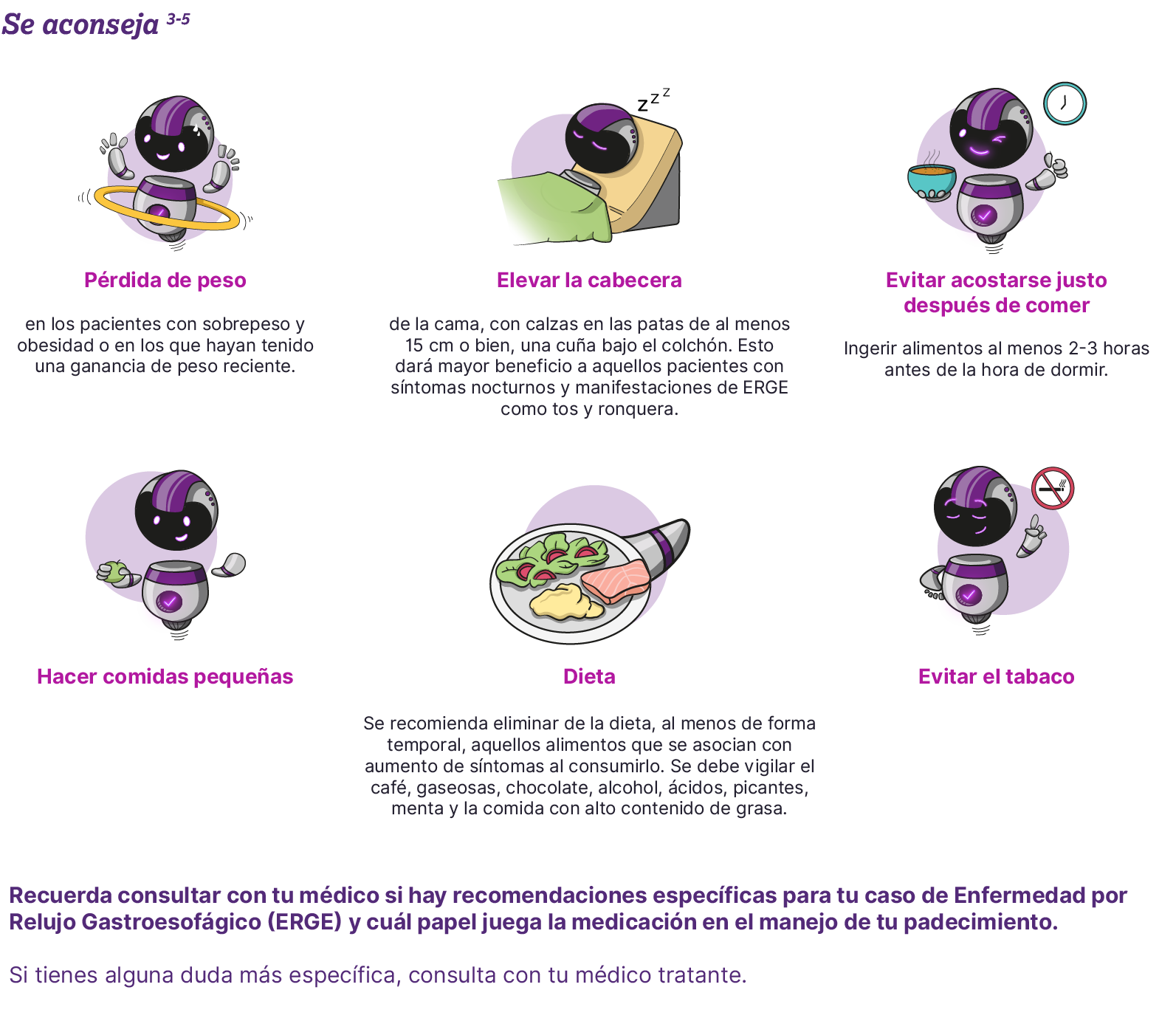 Consejos de vida saludable